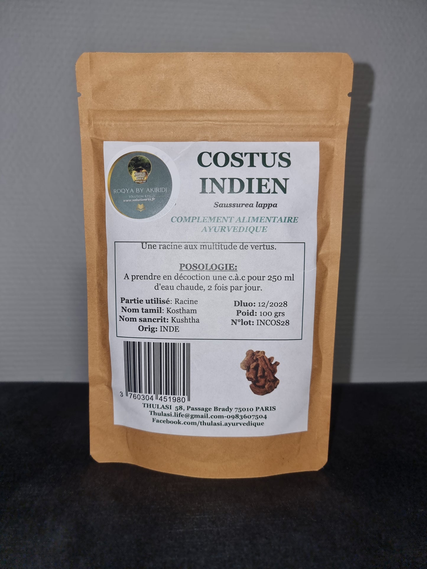 Costus indien